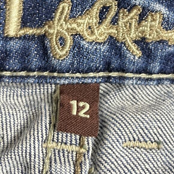 Kut from the Kloth Jeans Slim Fit Ankle Medium Wash Mid Rise Women’s Size 12 - Picture 6 of 7